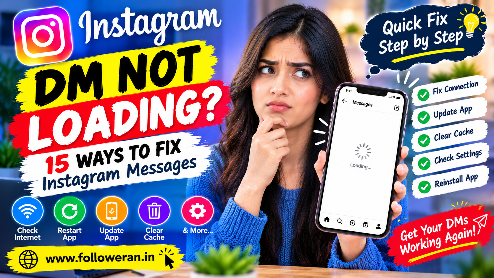 Instagram DM Not Loading: 15 Ways to Fix Instagram Messages