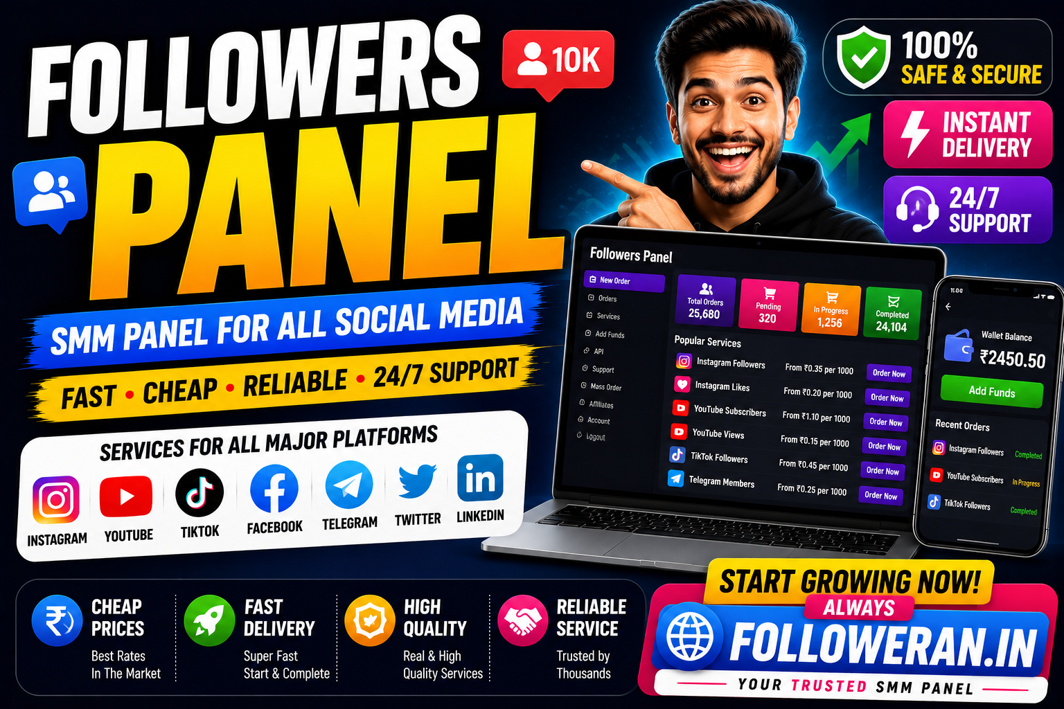Followers Panel: How to Choose the Right SMM Panel for Followers.