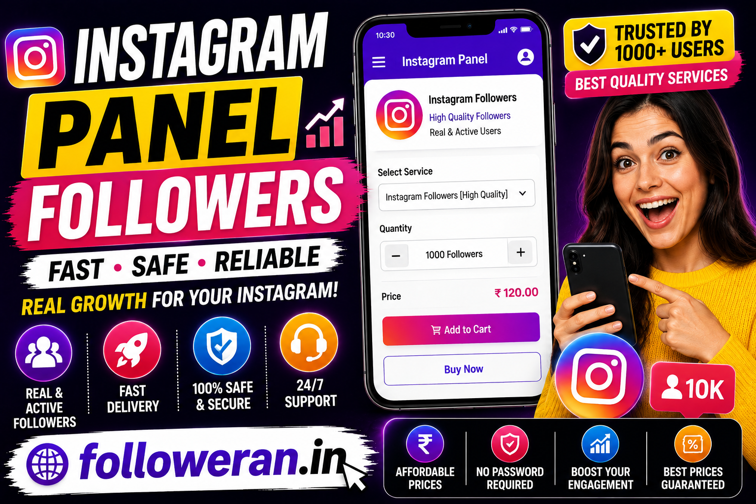 Instagram Panel Followers: How Instagram Follower Panels Work