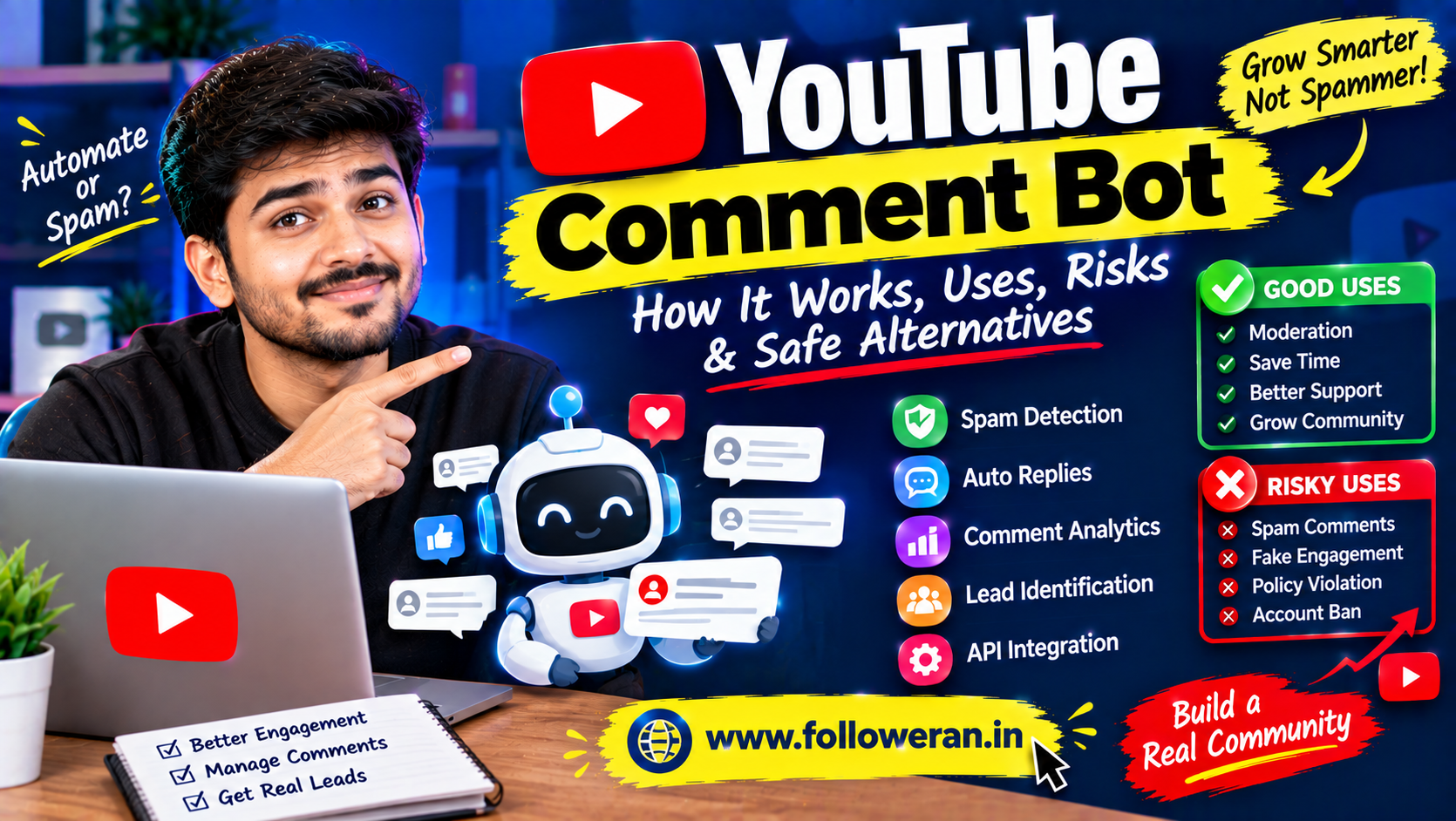YouTube Comment Bot: How It Works, Uses, Risks & Alternatives