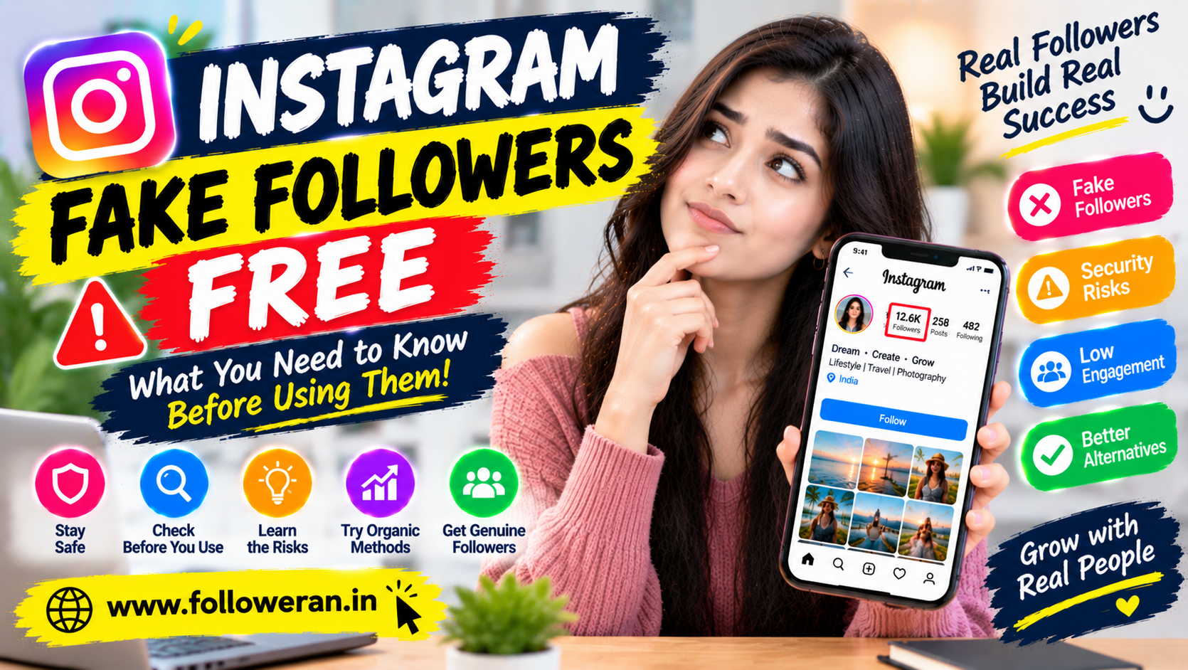 Instagram Fake Followers Free: Risks, Alternatives & Growth Tips