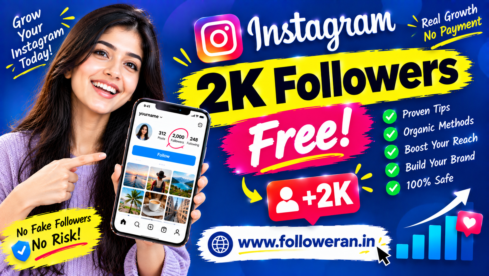 2K Followers Instagram Free: How to Get 2,000 Followers