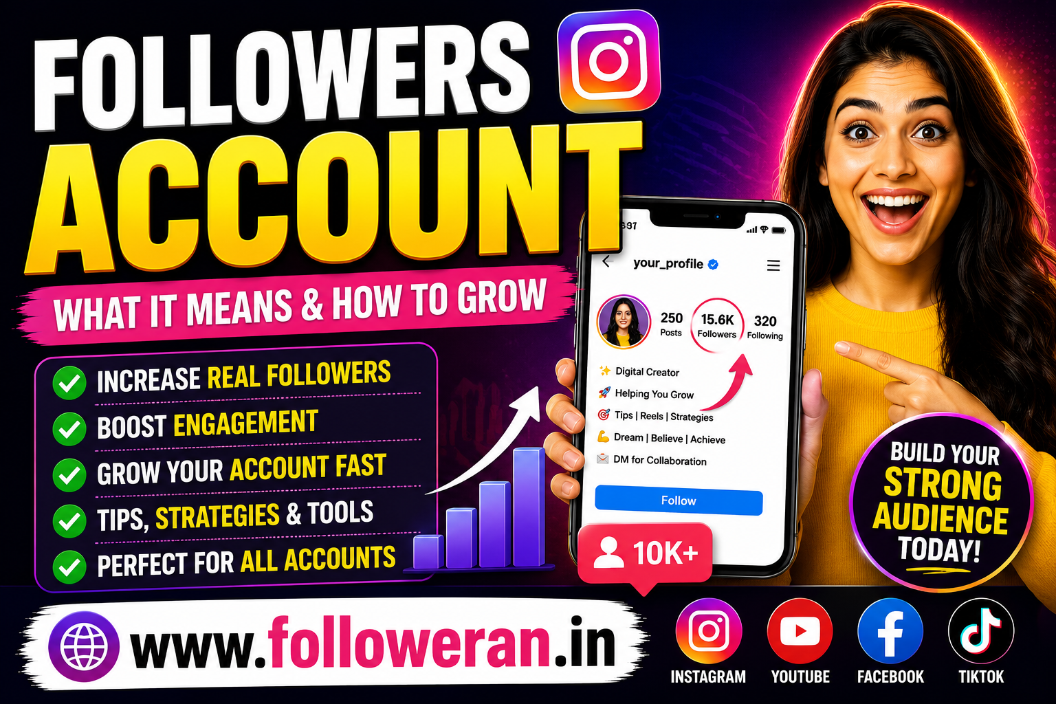 Followers Account: How to Grow Your Social Media Followers