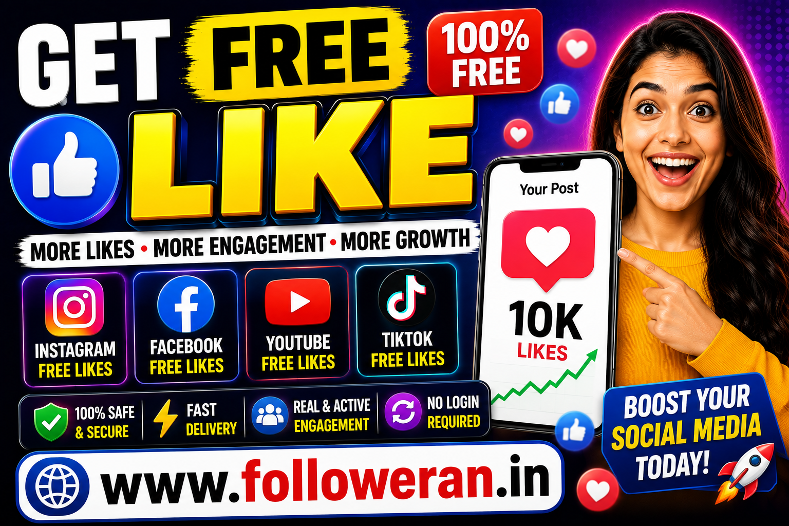 Free Like: How to Get Free Likes on Social Media
