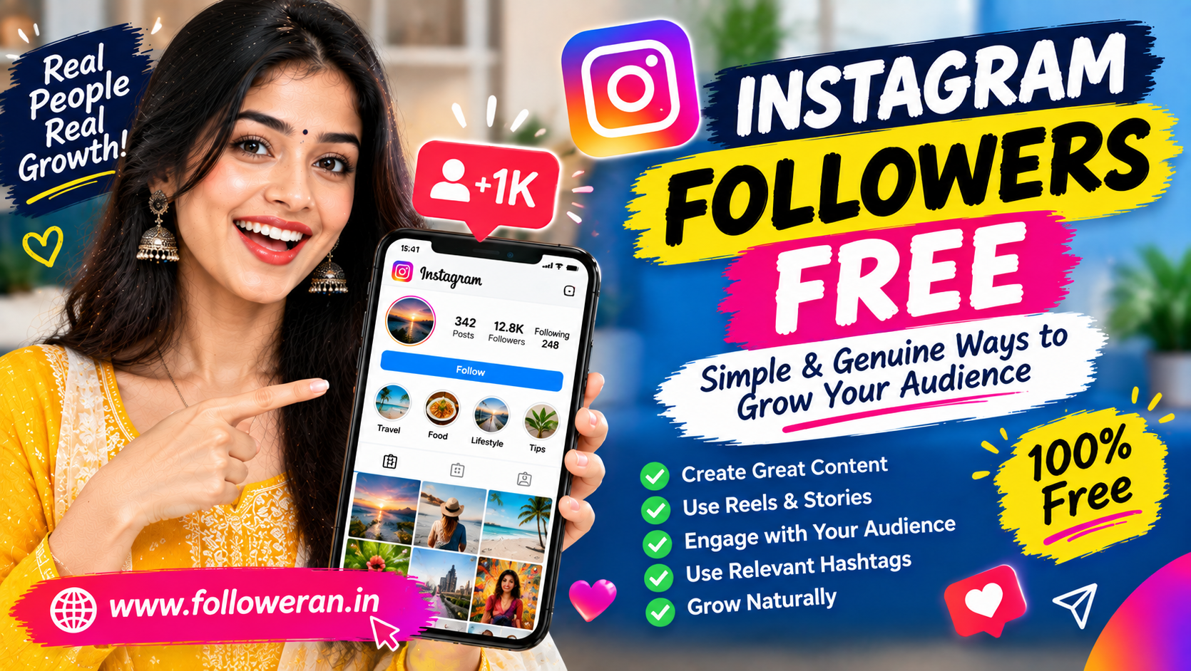 Instagram Followers Free: Real Ways to Get More Instagram Followers