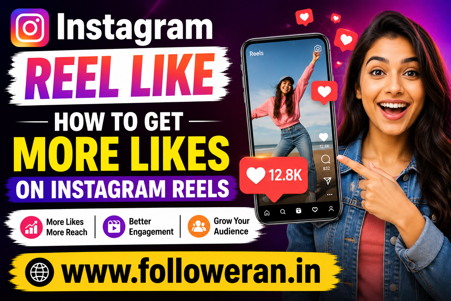 Instagram Reel Like: How to Get More Likes on Instagram Reels