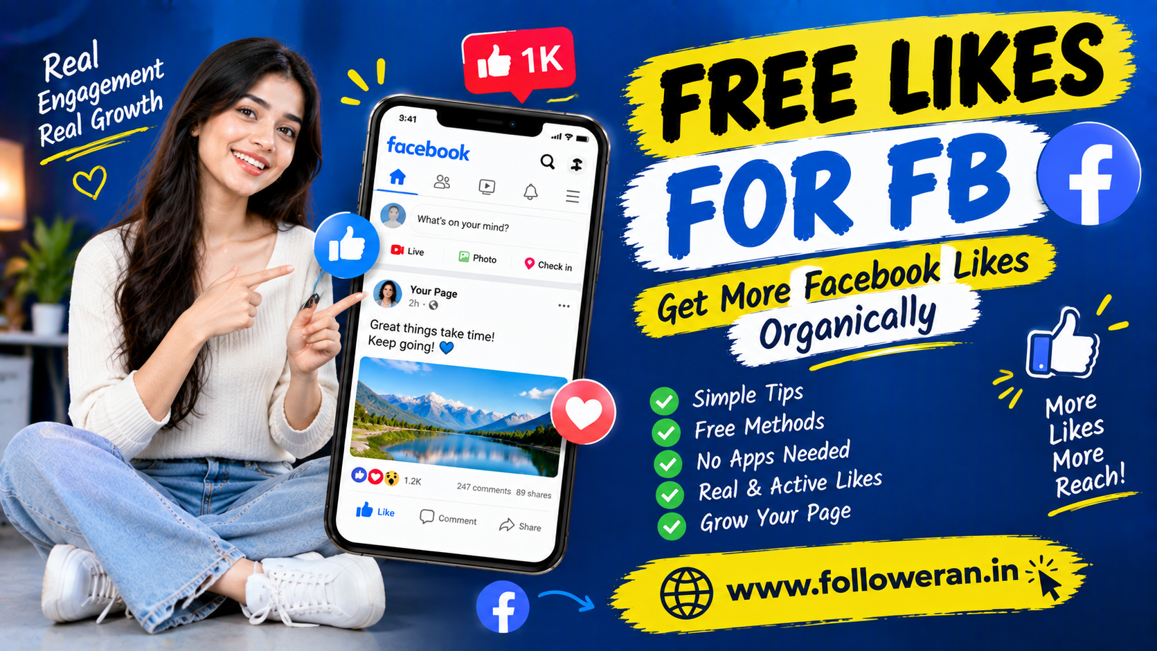 Free Likes for FB: How to Get More Facebook Likes Free