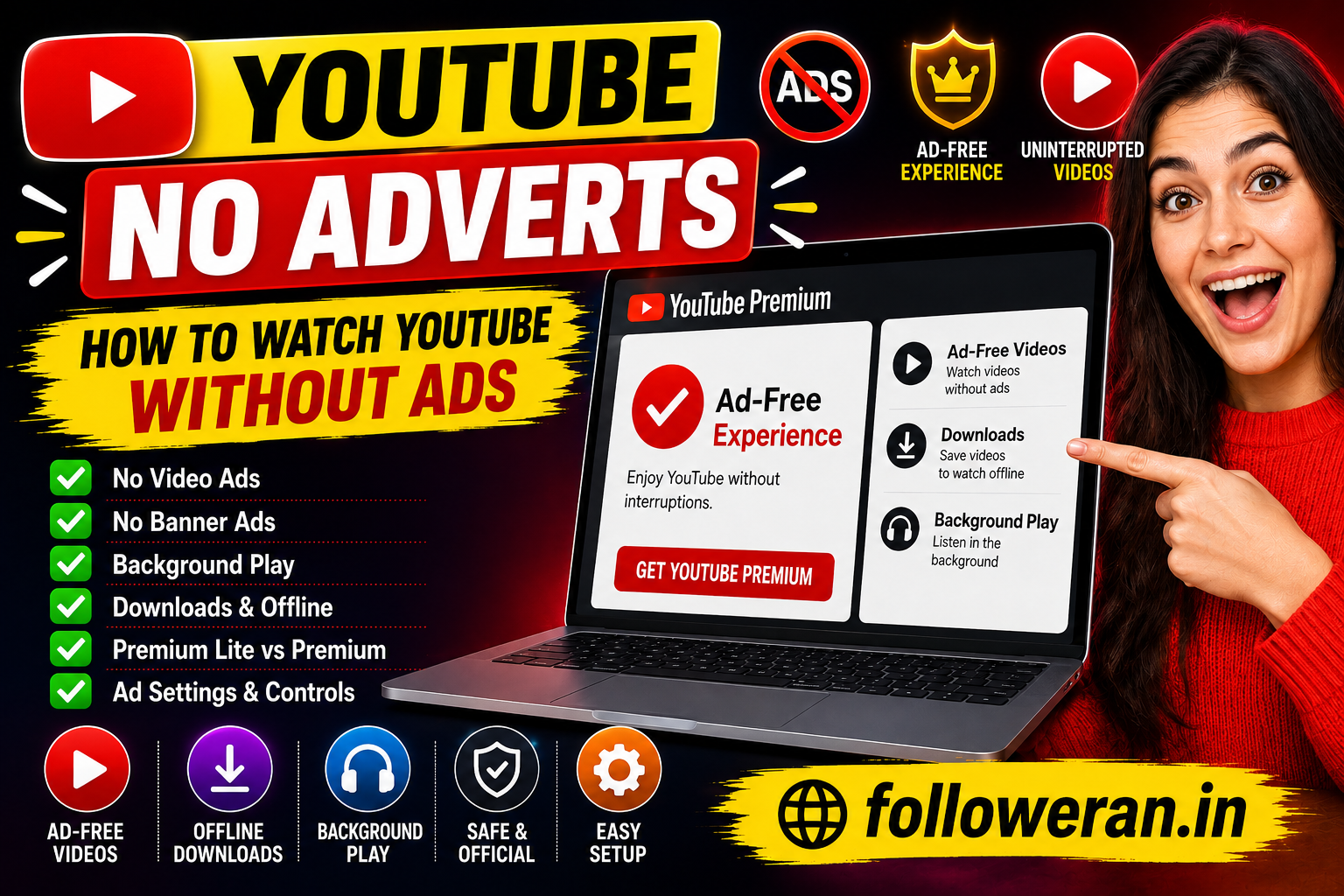 What Does “YouTube No Adverts” Mean?