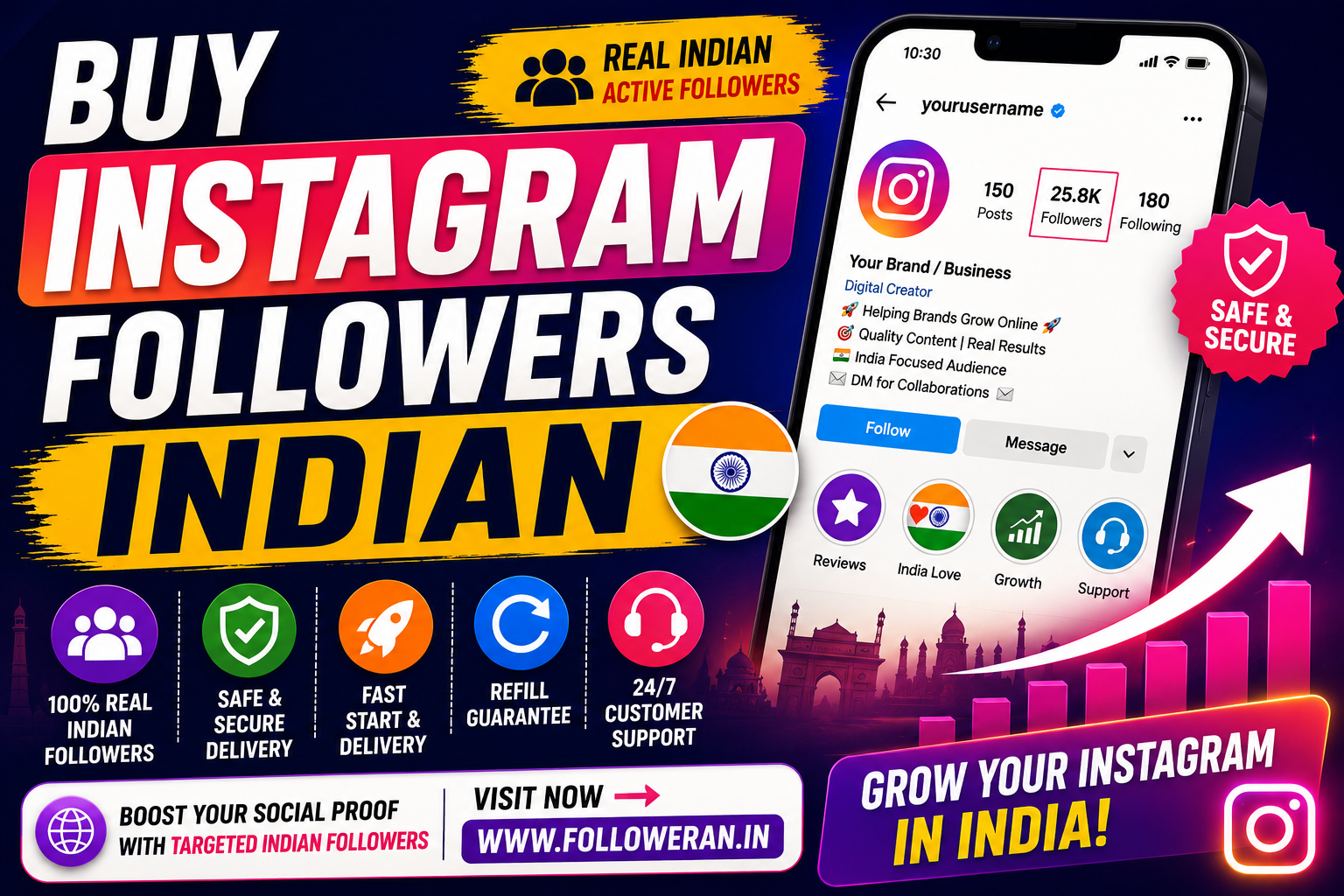 Buy Instagram Followers Indian: How to Choose a Reliable Service