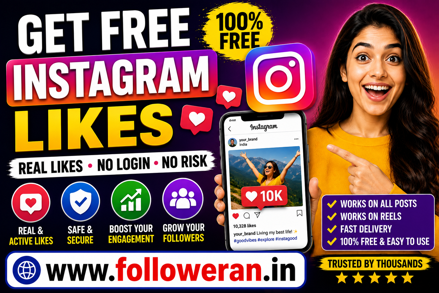 Get Free Instagram Likes: Proven Ways to Increase Likes