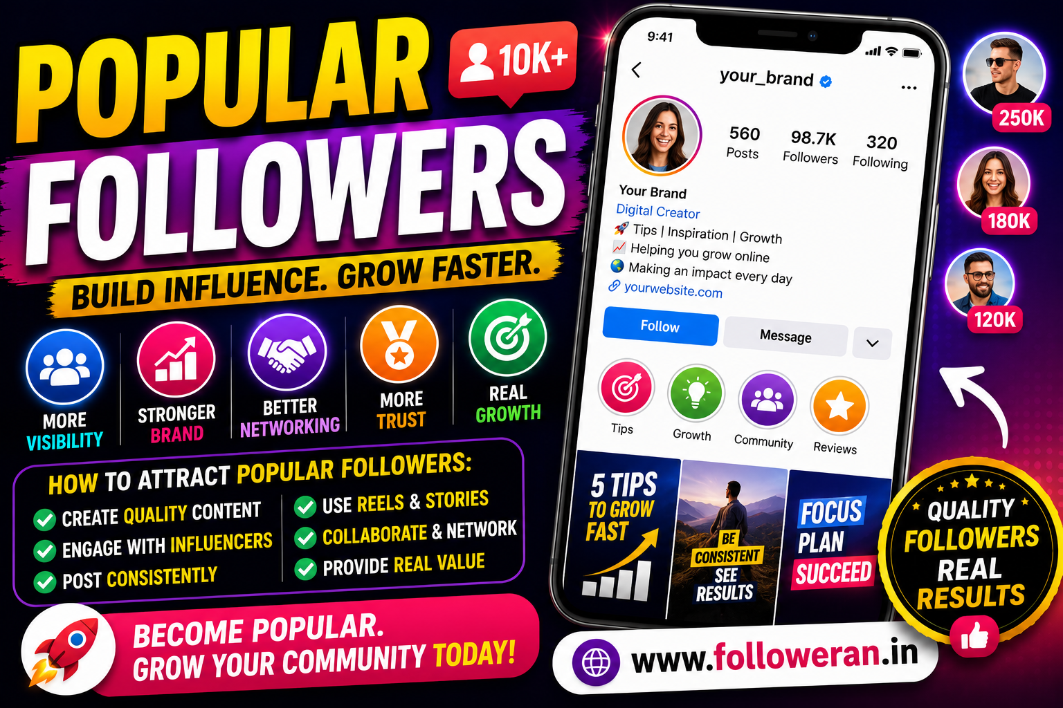 Popular Followers: What They Are, Why They Matter & How to Get Them