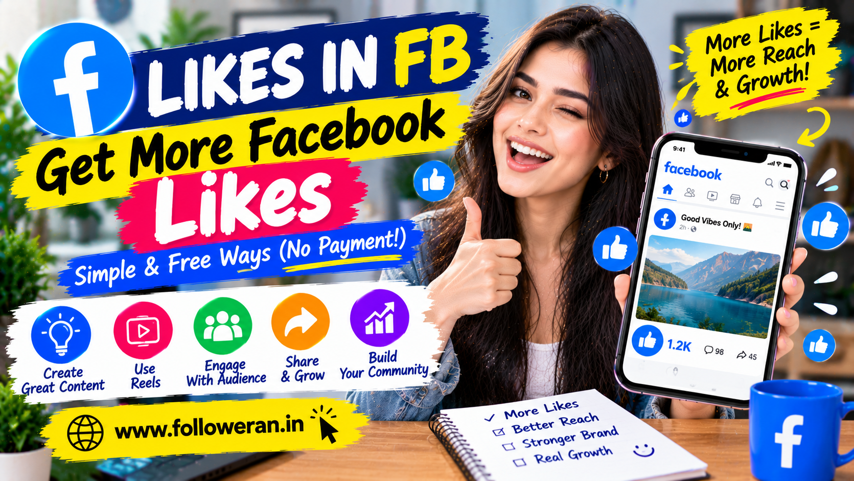Likes in FB: How to Get More Facebook Likes Organically