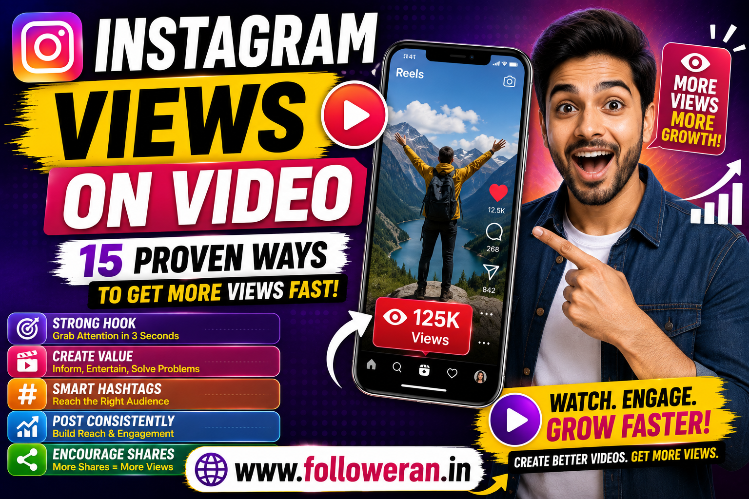 Instagram Views on Video: 15 Ways to Get More Video Views in 2026