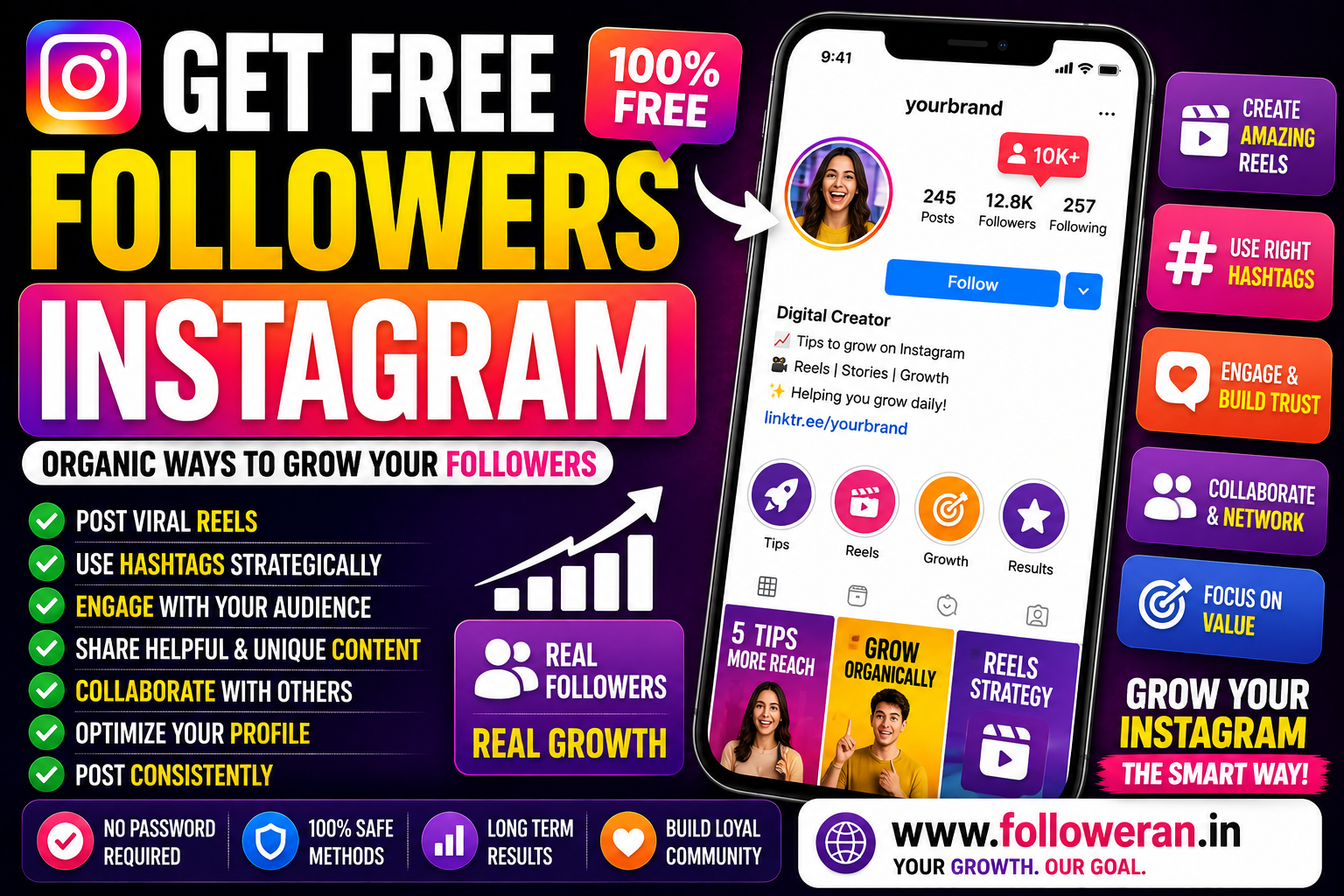 Get Free Followers Instagram: How to Grow Your Instagram Audience Organically
