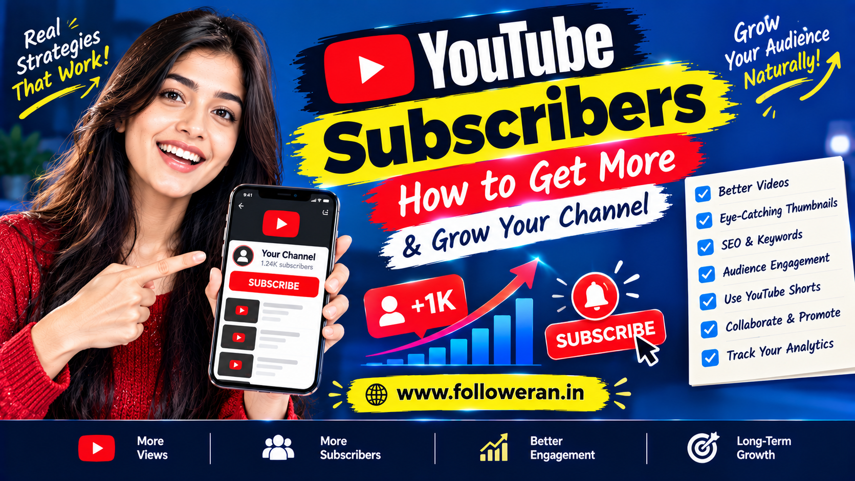 YouTube Subscribers: How to Get More Subscribers in 2026