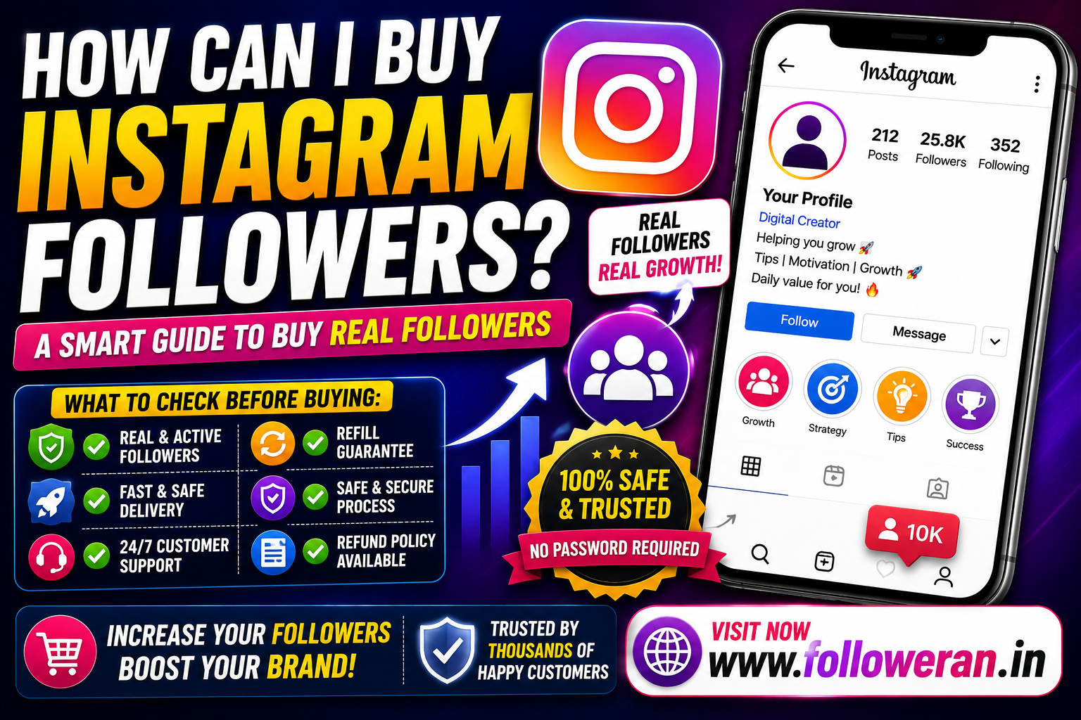 How Can I Buy Instagram Followers? What to Check Before Buying