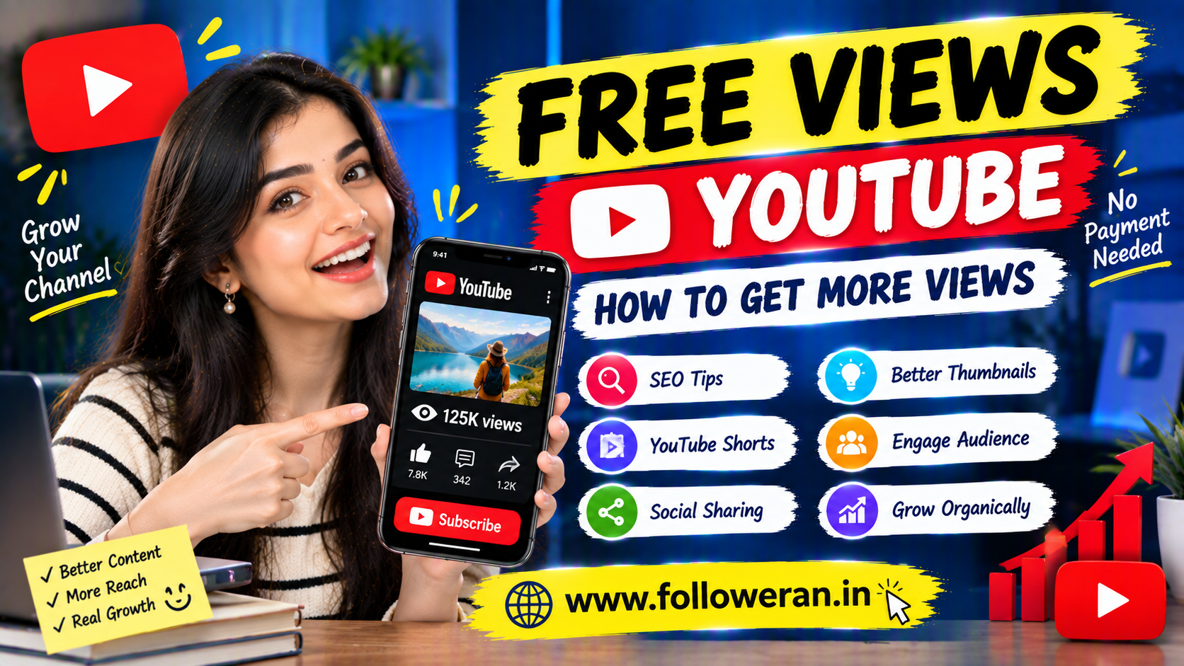 Free Views YouTube: How to Get More YouTube Views Free