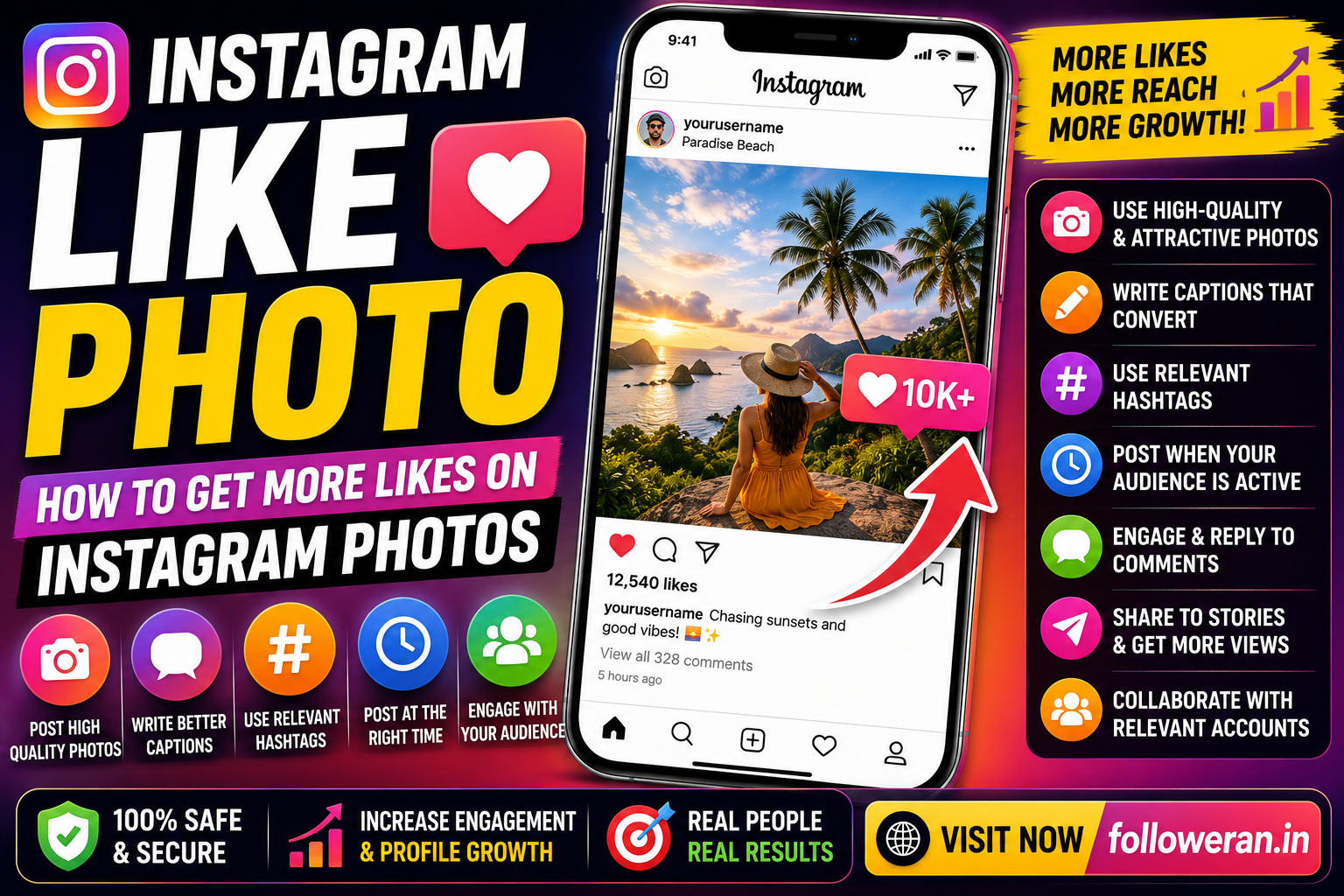 Instagram Like Photo: How to Get More Likes on Instagram Photos