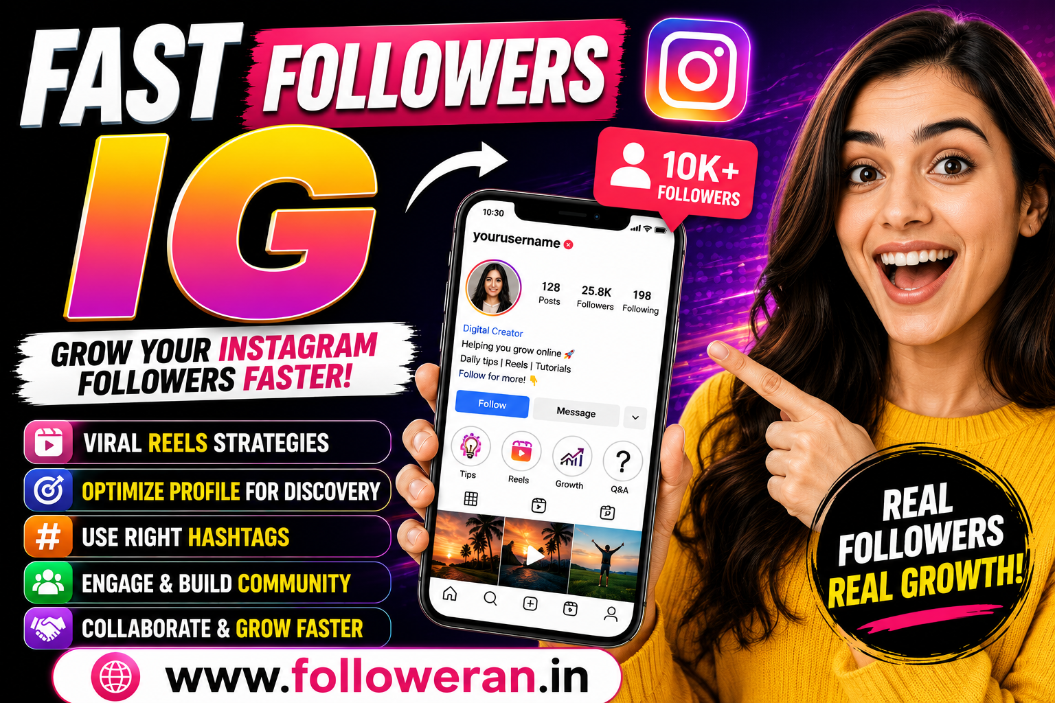 Fast Followers IG: How to Grow Instagram Followers Faster in 2026
