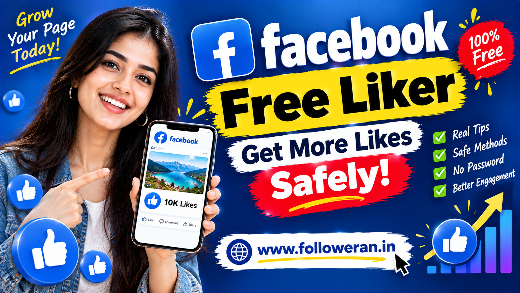 Facebook Free Liker: How to Get More Facebook Likes