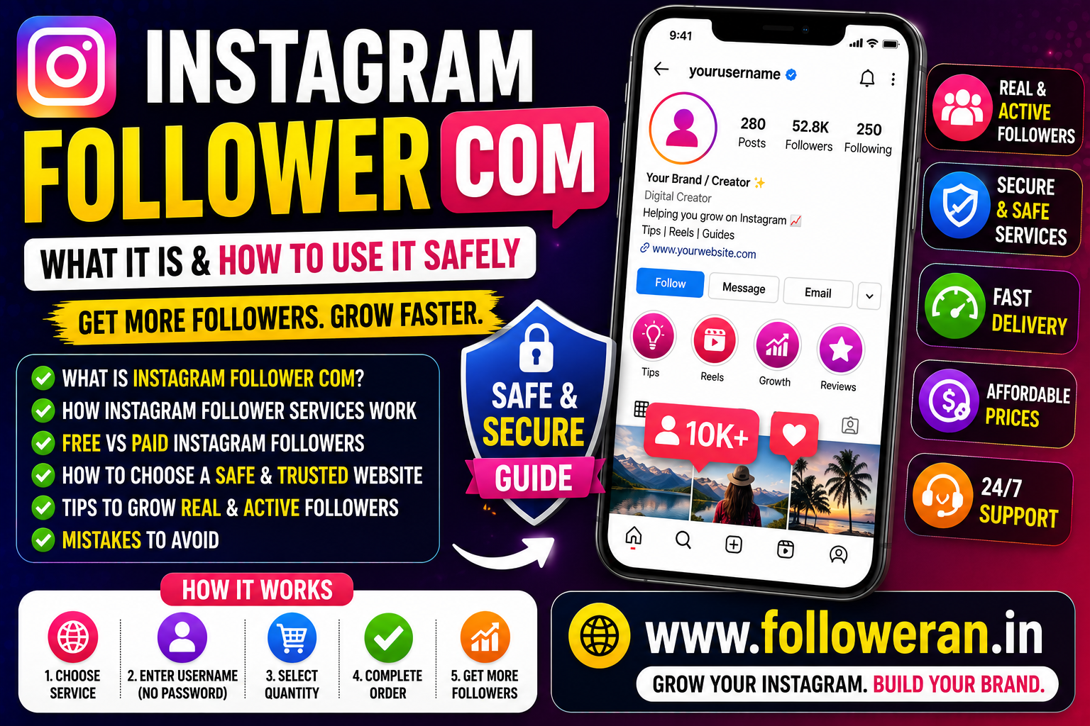 Instagram Follower Com: What It Means and How to Find Instagram Follower Services Safely