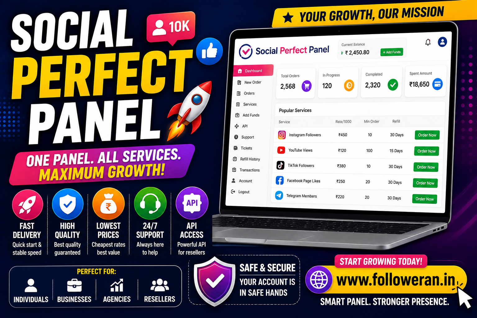 Social Perfect Panel: How to Choose the Right SMM Panel for Social Media Growth