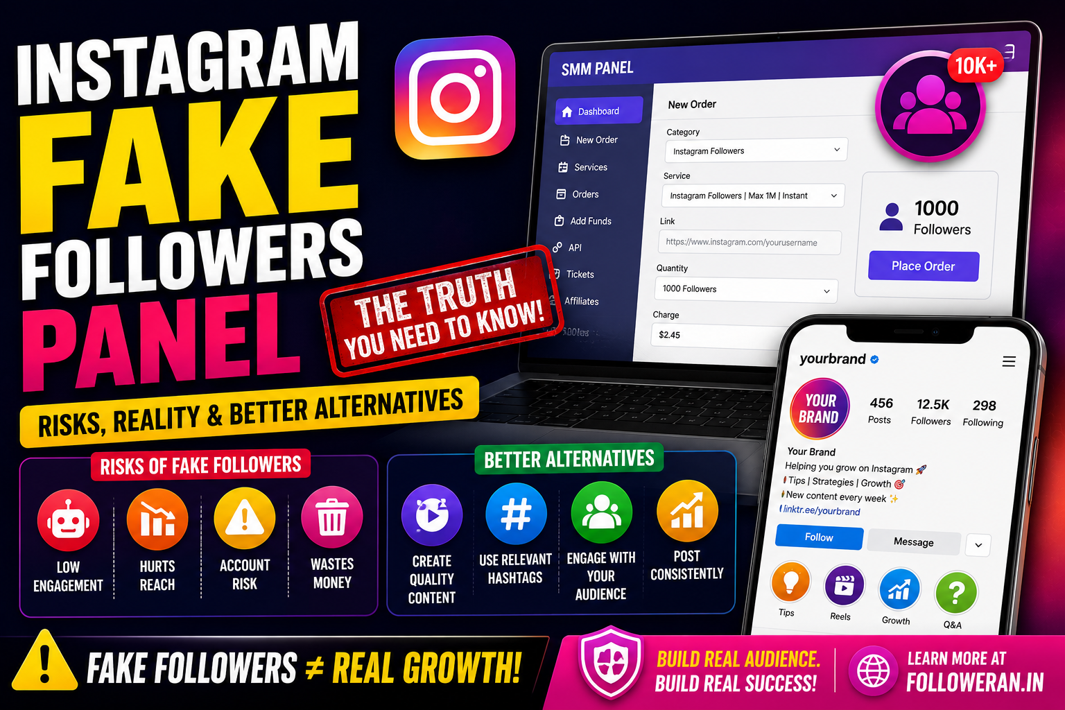 Instagram Fake Followers Panel: What It Is, the Risks, and Better Ways to Grow