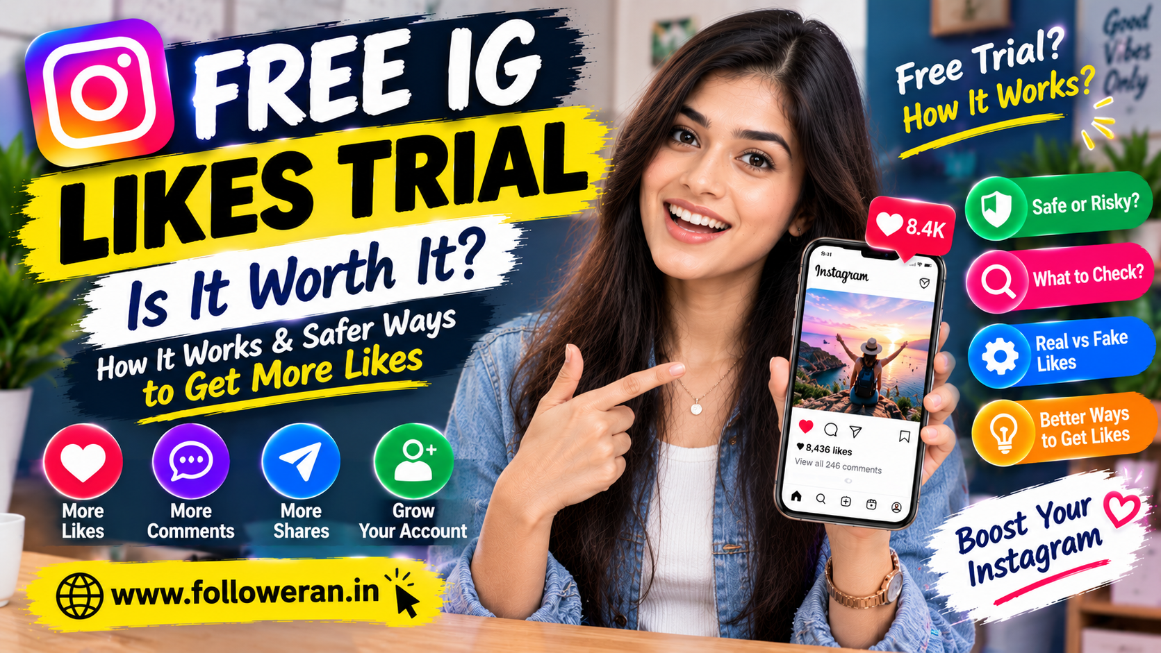 Free IG Likes Trial: How It Works & Safer Ways to Get Likes