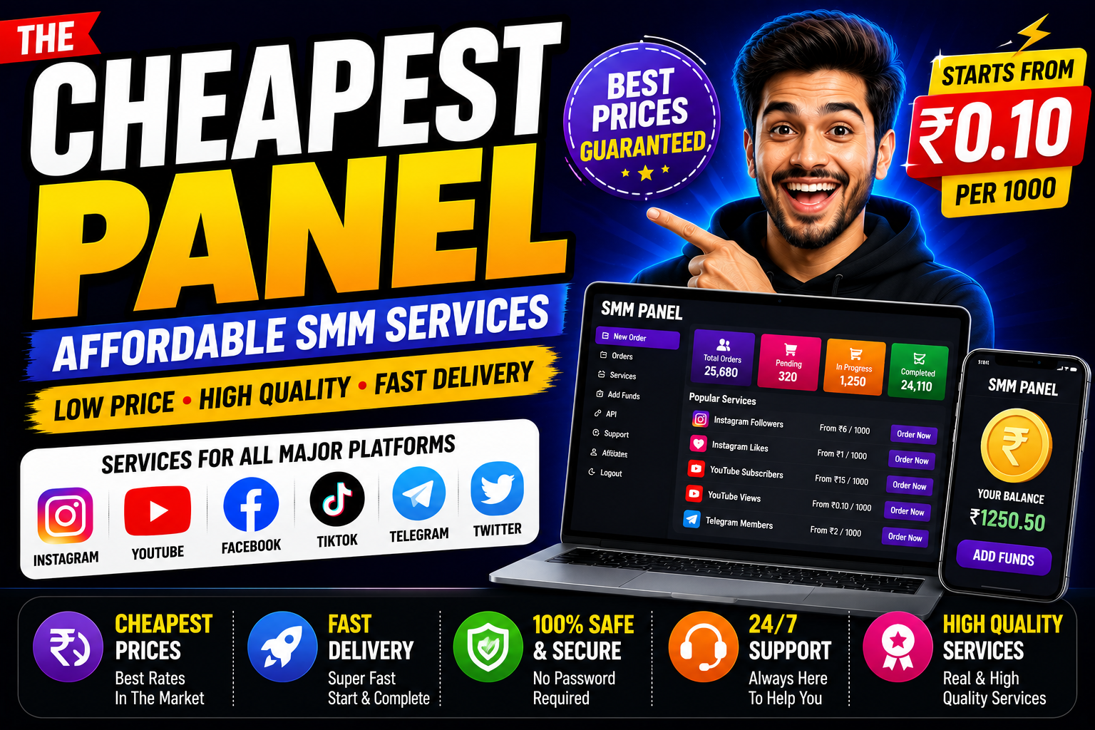 Cheapest Panel: How to Find Affordable SMM Services