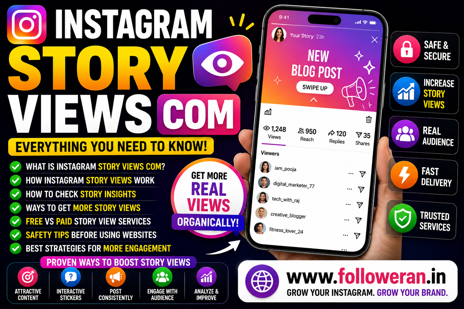 Instagram Story Views Com: How Instagram Story Views Work and How to Get More