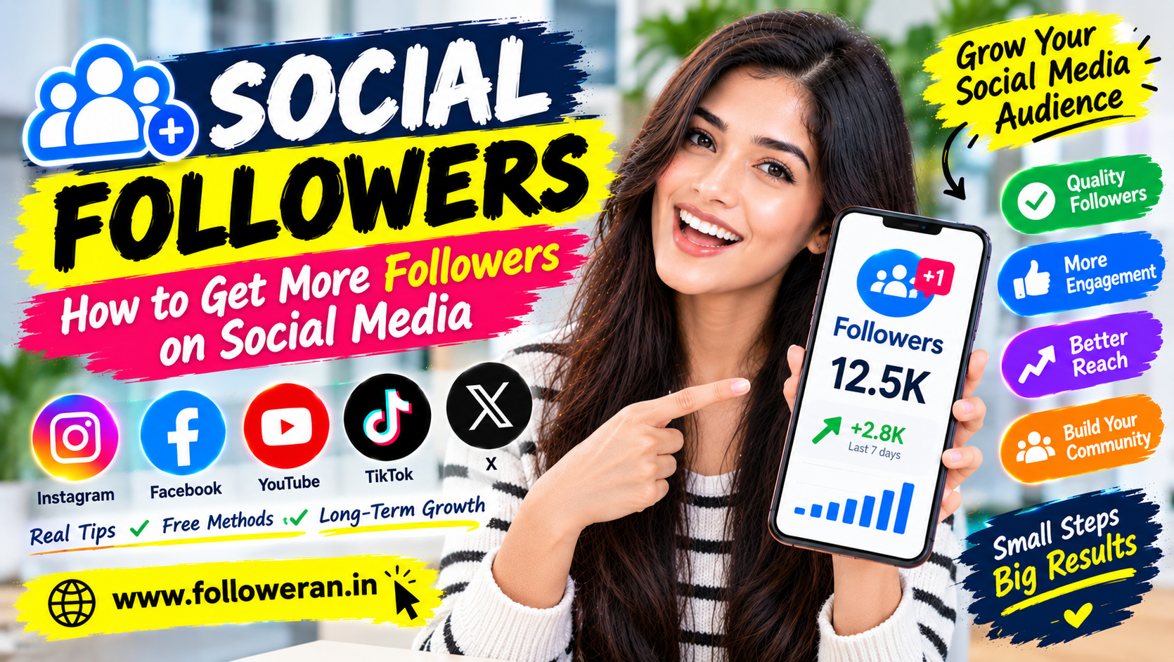 Social Followers: How to Get More Followers on Social Media