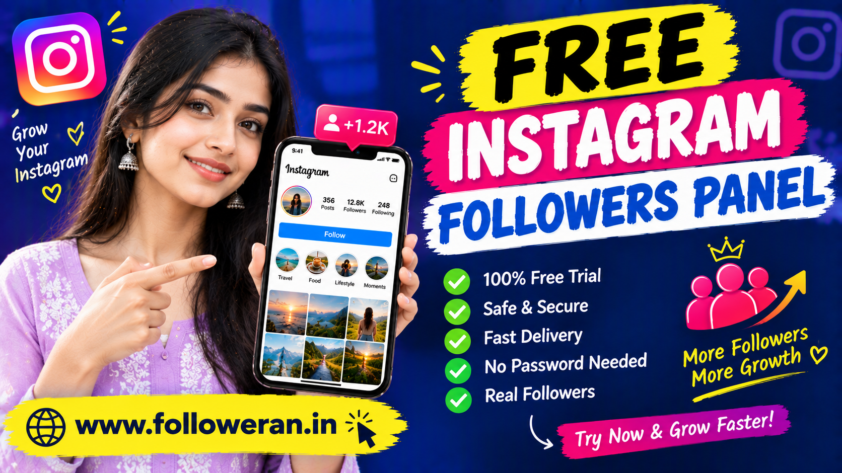 Free Instagram Followers Panel: How It Works & How to Use One