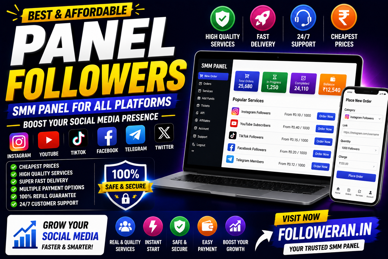 Panel Followers: How to Choose the Right SMM Follower Panel
