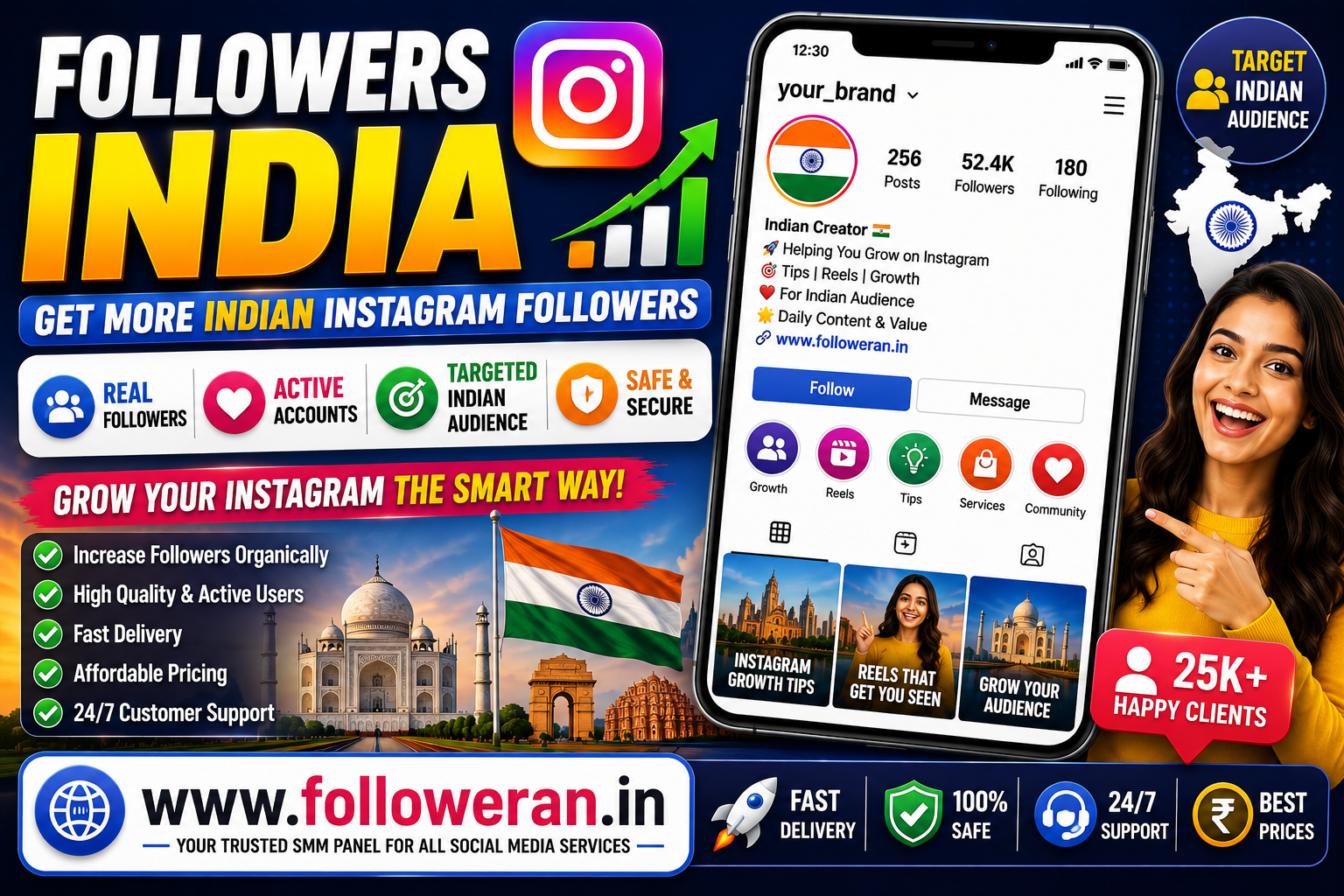 Followers India: How to Get More Instagram Followers in India