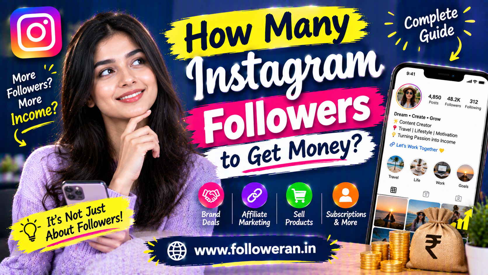 How Many Instagram Followers to Get Money on Instagram?