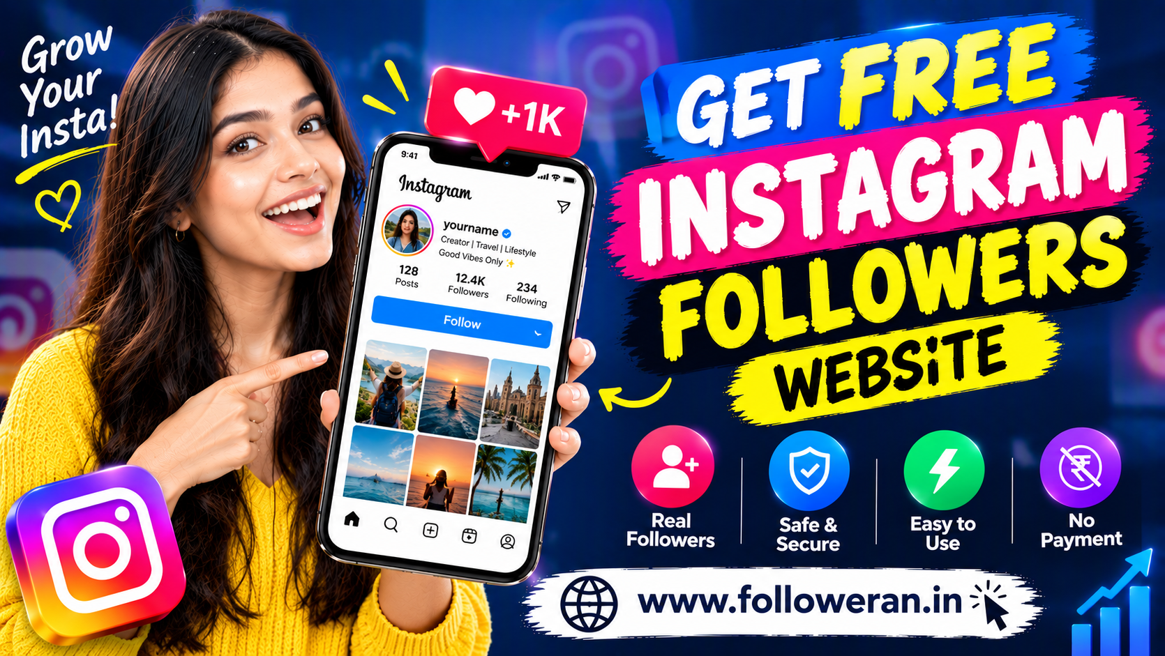 Get Free Instagram Followers Website: Free Instagram Growth Guide