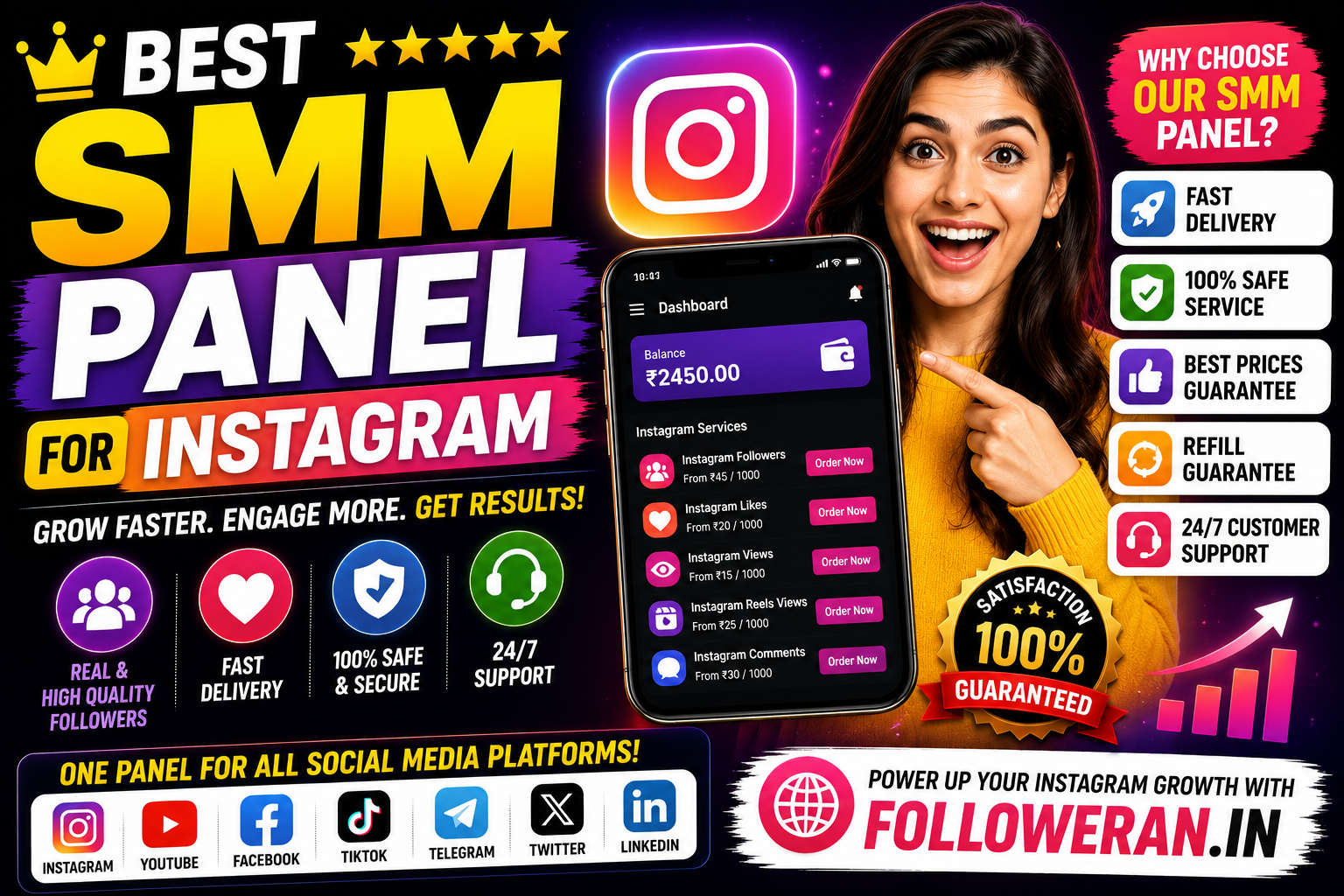 Best SMM Panel for Instagram: How to Choose the Right Panel