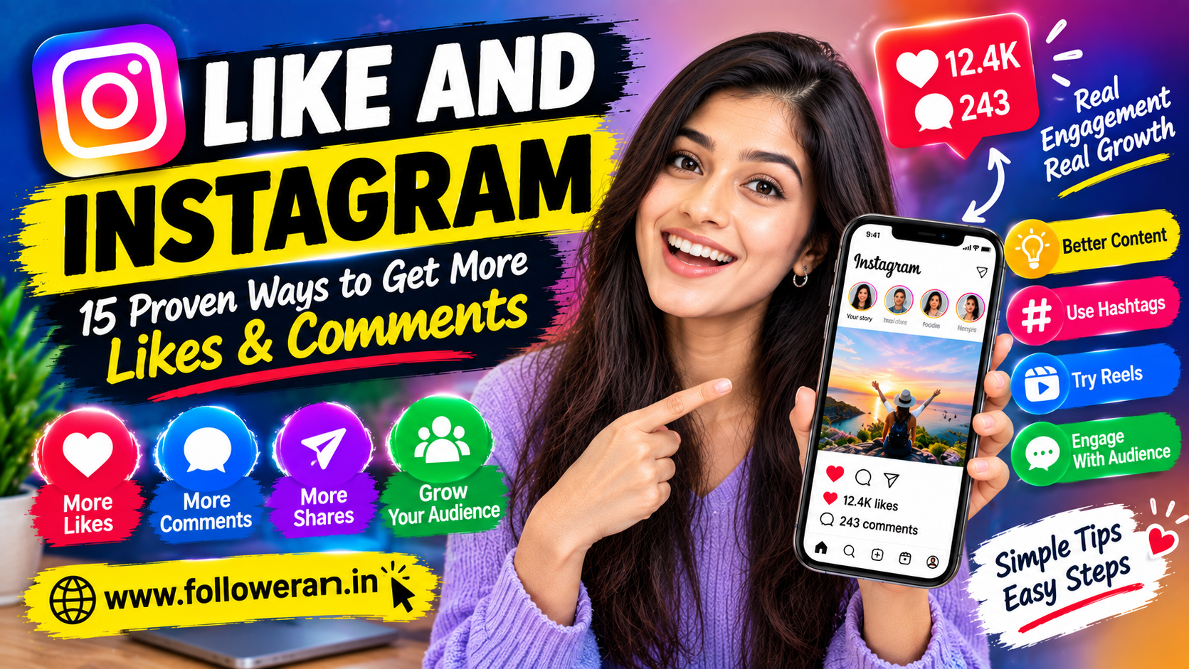 Like and Instagram: 15 Ways to Get More Likes on Instagram