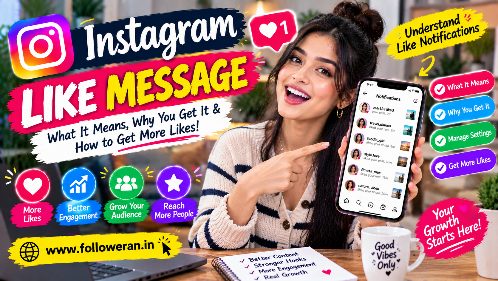Instagram Like Message: Meaning, Notifications & More Likes