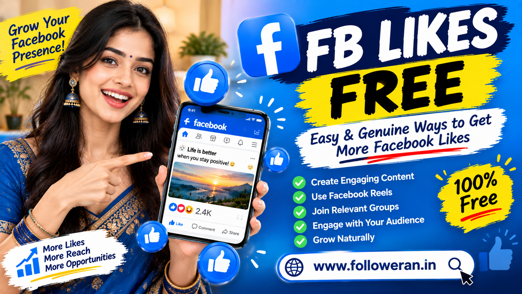 FB Likes Free: How to Get More Facebook Likes Organically