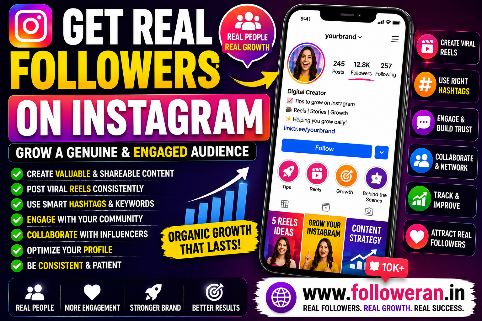 Get Real Followers on Instagram: How to Build a Genuine Instagram Audience