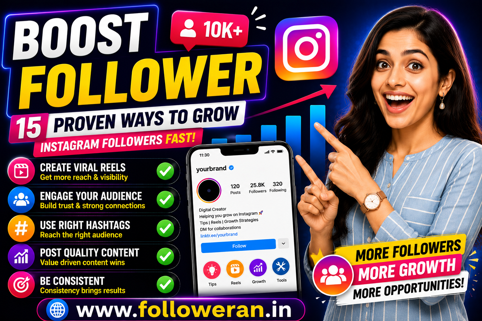 Boost Follower: 15 Proven Ways to Grow Instagram Followers