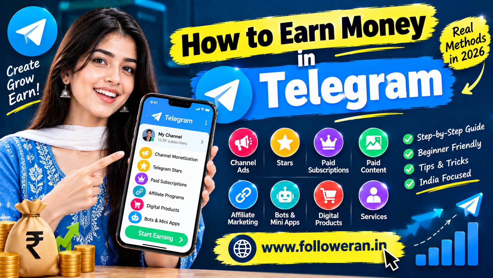 How to Earn Money in Telegram: 12 Proven Ways in 2026