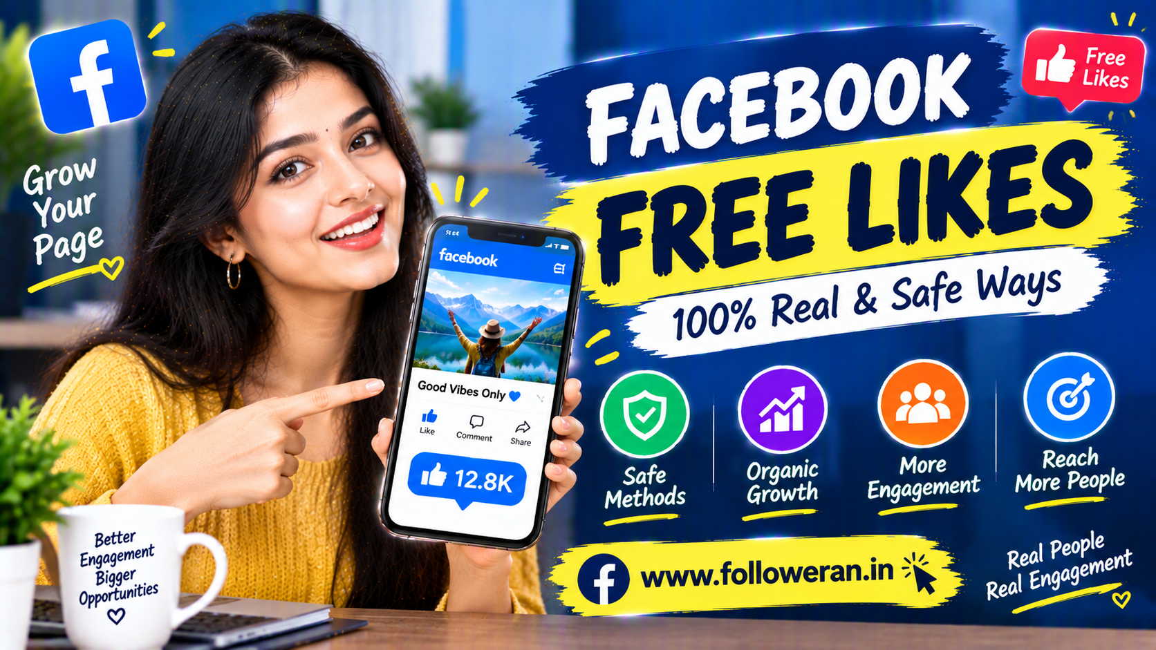 Facebook Free Likes: How to Get More Likes Organically