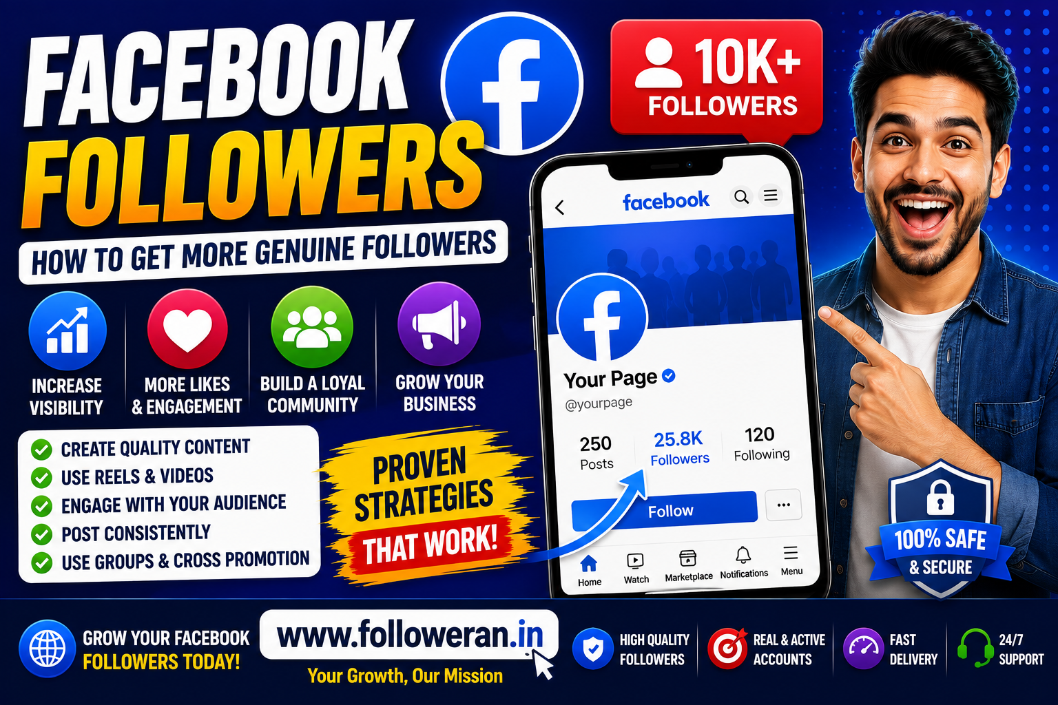 Facebook Followers: How to Get More Genuine Followers and Grow Your Audience