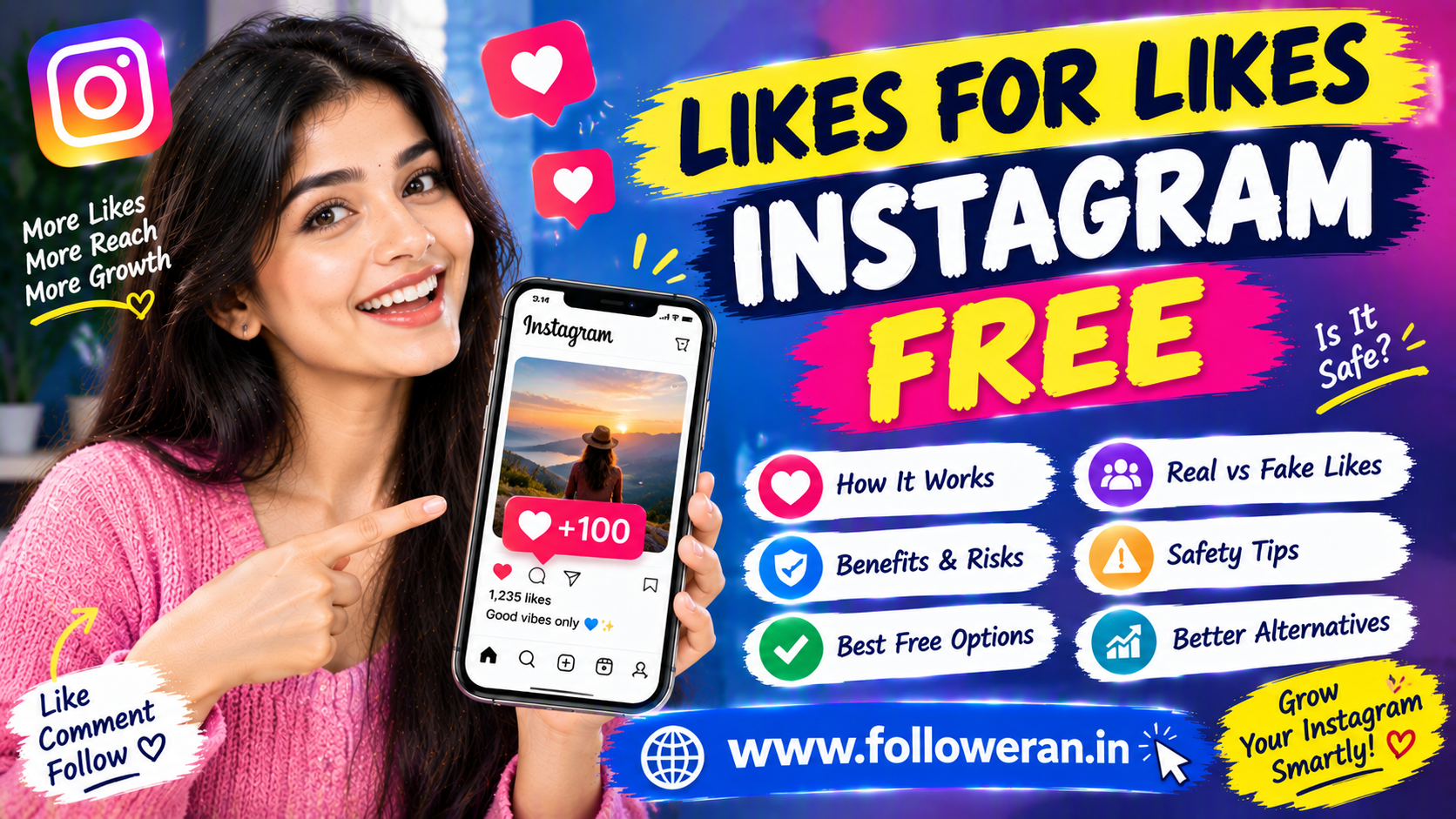 Likes for Likes Instagram Free: How It Works & Alternatives
