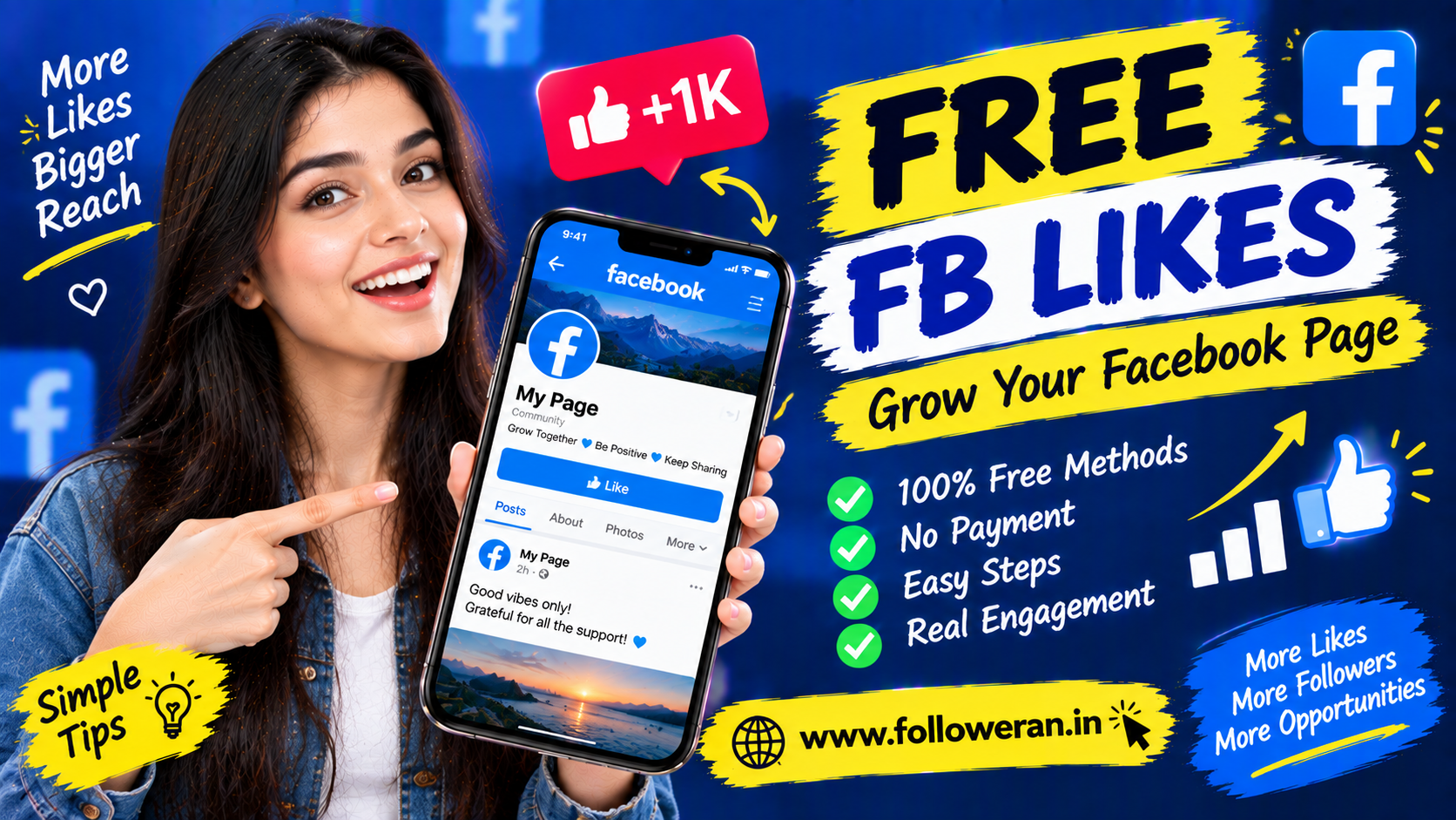 Free FB Likes: How to Get More Facebook Likes Naturally