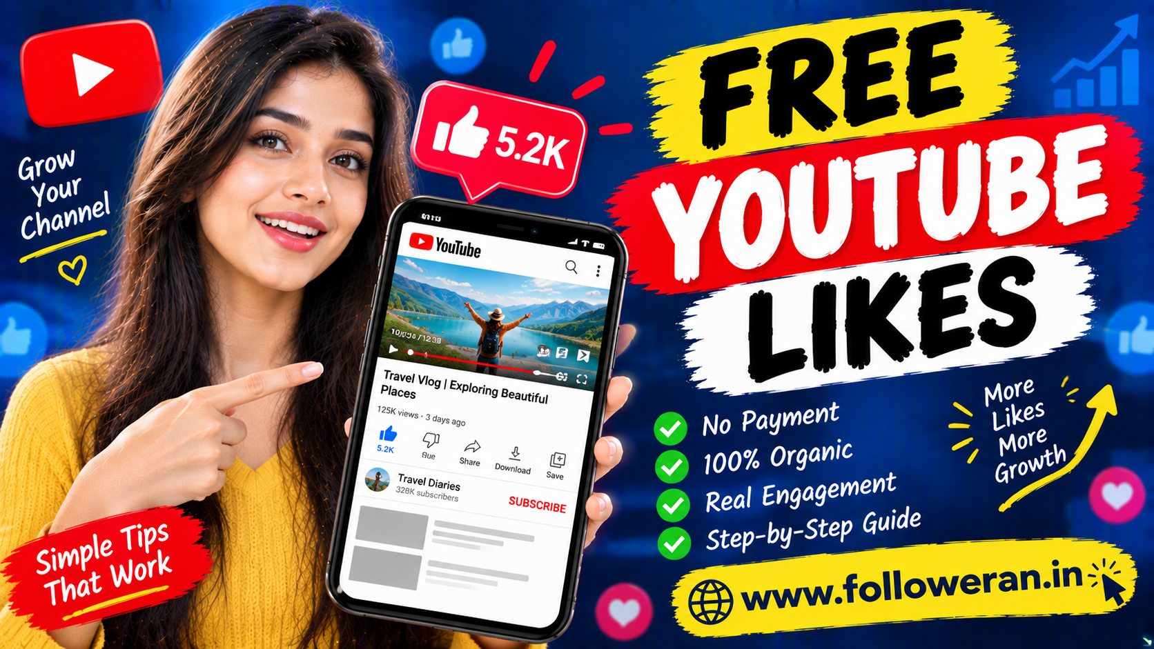 YouTube Likes Free: How to Get More Likes on YouTube