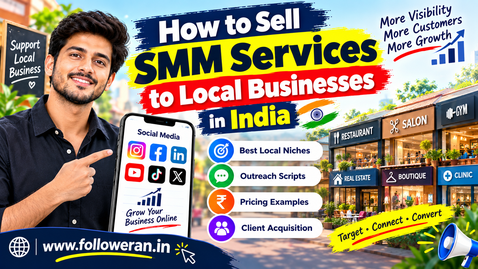 How to Sell SMM Services to Local Businesses in India