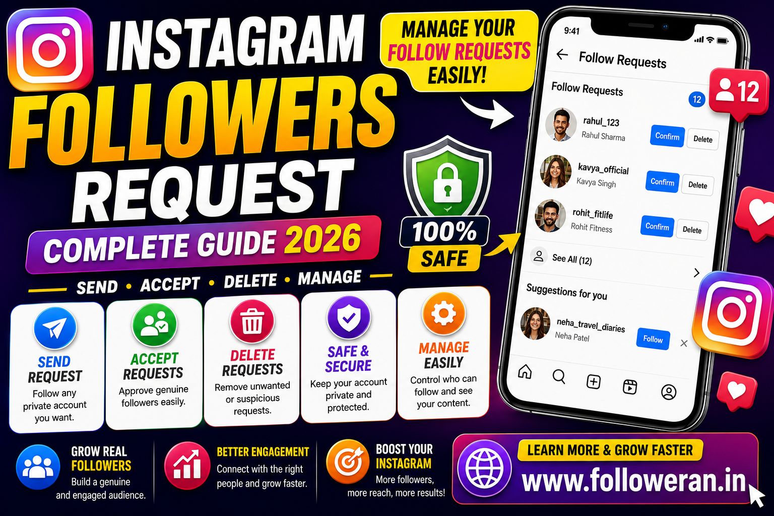 Instagram Followers Request: How to Send, Accept and Manage Requests